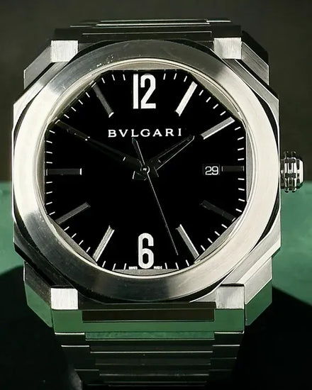 2019 Bvlgari Octo 41MM Black Dial Steel Bracelet (102031)