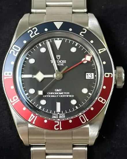 2025 Tudor Black Bay GMT "Pepsi" 41MM Black Dial Steel Bracelet (79830RB)
