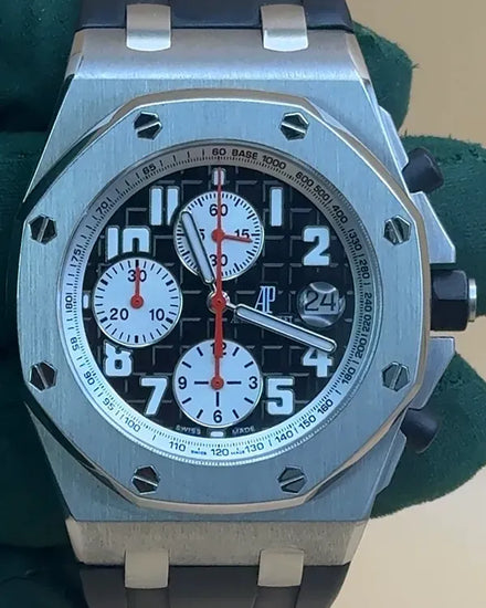 2008 Audemars Piguet Royal Oak Offshore Chronograph L.E. 42MM Black Dial Rubber Strap (26184ST.OO.D003CU.01)