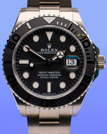 2025 Rolex Yacht-Master 42MM Black Dial Titanium Oyster Bracelet (226627)