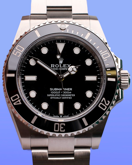 2025 Rolex Submariner No-Date 41MM Black Dial Oyster Bracelet (124060)
