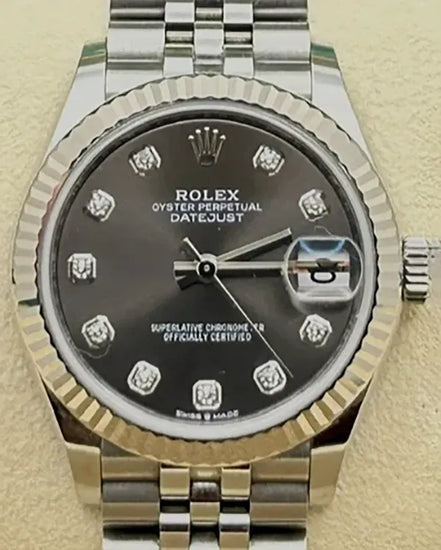 2020 Rolex Datejust 31MM Slate Dial Jubilee Bracelet (278274)