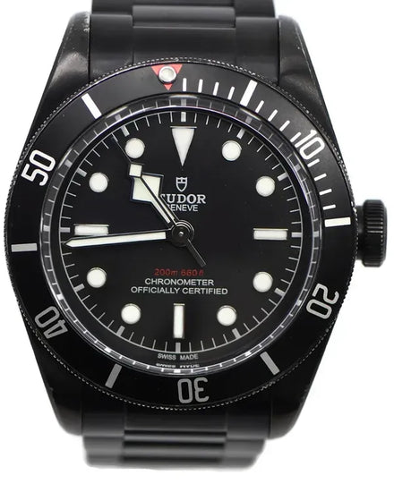 2021 Tudor Black Bay Heritage Dark 41MM Black Dial Steel Bracelet (79230DK)
