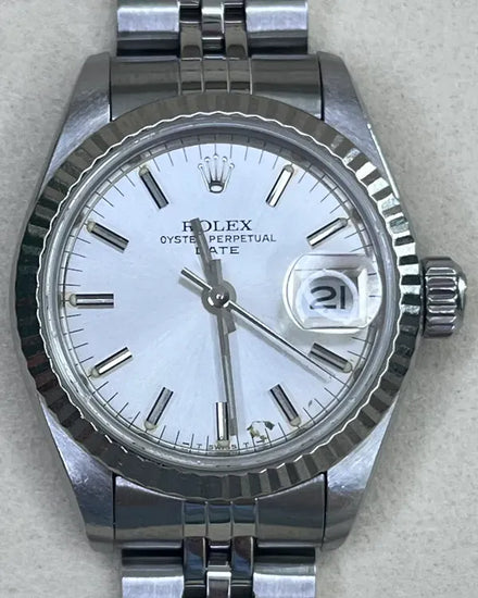 Rolex Lady-Datejust 26MM Silver Dial Jubilee Bracelet (69174)