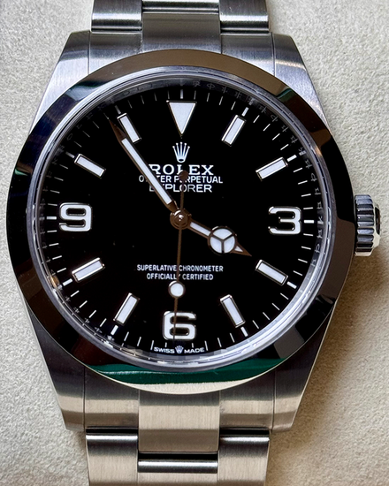 2025 Rolex Explorer 40MM Black Dial Oyster Bracelet (224270)