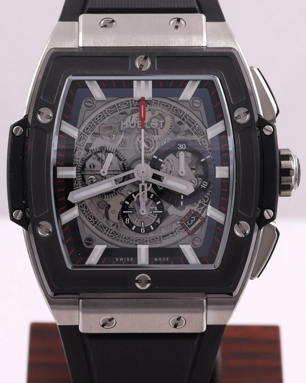 2025 Hublot Spirit of Big Bang 45MM Skeleton Dial Rubber Strap (601.NM.0173.RX)