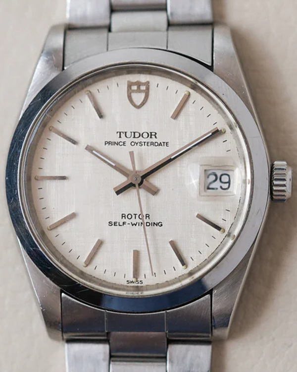 1988 Tudor Prince Oysterdate 34MM White Dial Steel Bracelet (74000N)