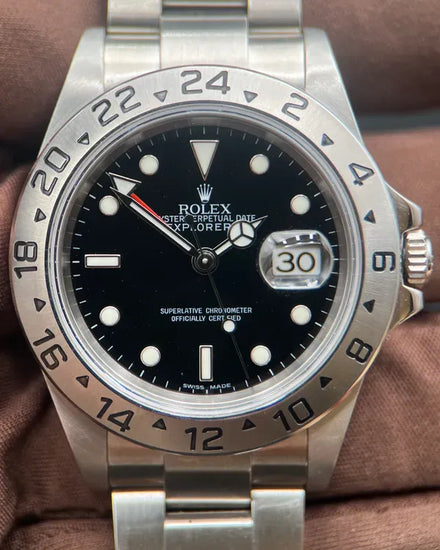 2007 Rolex Explorer II 40MM Black Dial Oyster Bracelet (16570)