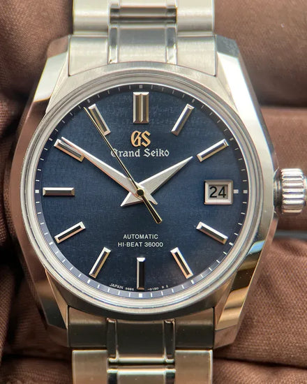 2021 Grand Seiko Heritage 38MM Blue Dial Steel Bracelet (SBGH273G)