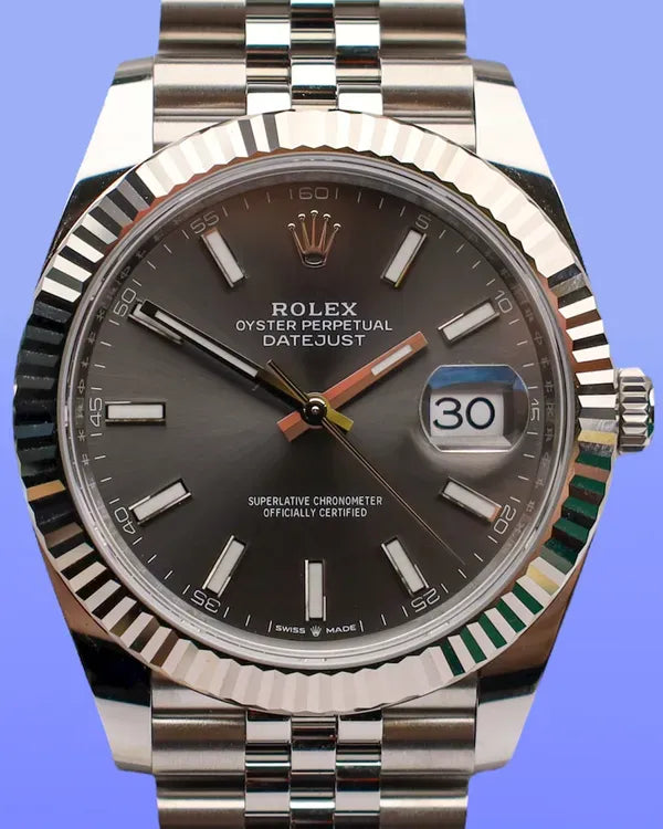 2025 Rolex Datejust 41MM Rhodium Dial Jubilee Bracelet (126334)