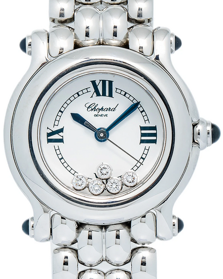 Chopard Happy Sport 26MM Quartz White Dial Steel Bracelet (8245)
