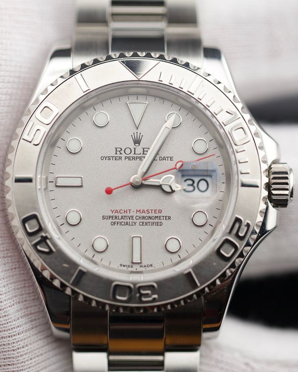 2008 Rolex Yacht-Master 40MM Silver Dial Oyster Bracelet (16622)
