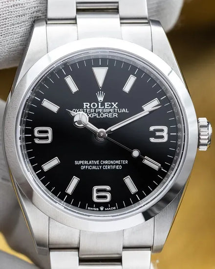 2022 Rolex Explorer 36MM Black Dial Oyster Bracelet (124270)