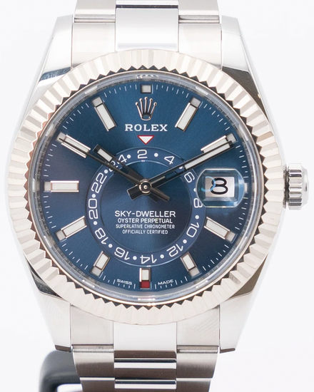 Rolex Sky-Dweller 42MM Blue Dial Oyster Bracelet (326934)