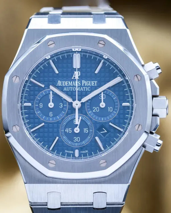 (OSCAR) 2012 Audemars Piguet Royal Oak Chronograph 41MM Blue Dial Steel Bracelet (26320ST.OO.1220ST.03)