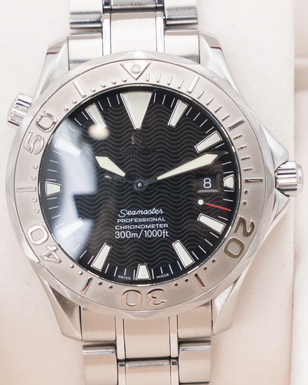 Omega Seamaster Diver 300M 41MM Black Dial Steel Bracelet (2230.50.00)