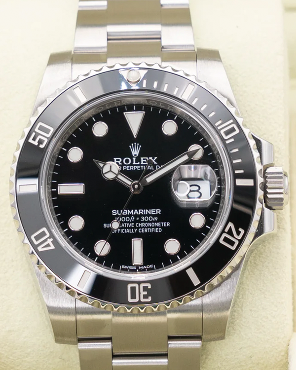 Rolex Submariner Date 40MM Black Dial Oyster Bracelet (116610LN)