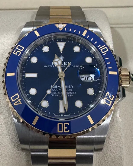 2025 Rolex Submariner Date "Bluesy" 41MM Blue Dial Two-Tone Oyster Bracelet (126613LB)