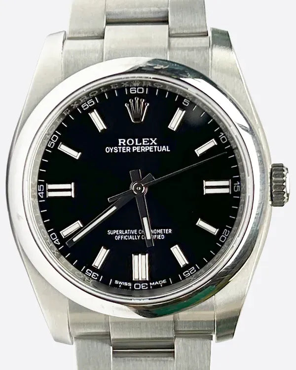 2019 Rolex Oyster Perpetual 36MM Black Dial Oyster Bracelet (116000)