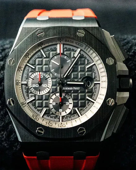 Audemars Piguet Royal Oak Offshore Chronograph Ceramic 44MM GRey Dial Rubber Strap (26402CE.OO.A002CA.01)