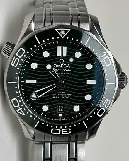 2023 Omega Seamaster Diver 300M 42MM Green Dial Steel Bracelet (210.30.42.20.10.001)