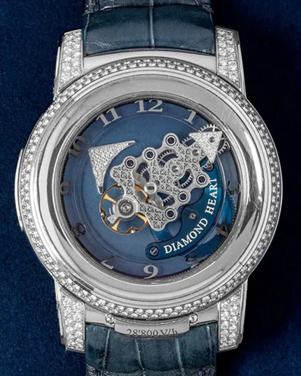 2006 Ulysse Nardin Freak Diamond Heart L.E. 44.5MM Skeleton Dial Leather Strap (029-80)