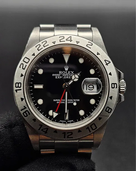 2003 Rolex Explorer II 40MM Black Dial Oyster Bracelet (16570)