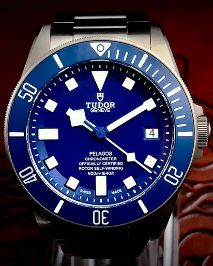 2025 Tudor Pelagos 42MM Blue Dial Titanium Bracelet (25600TB)