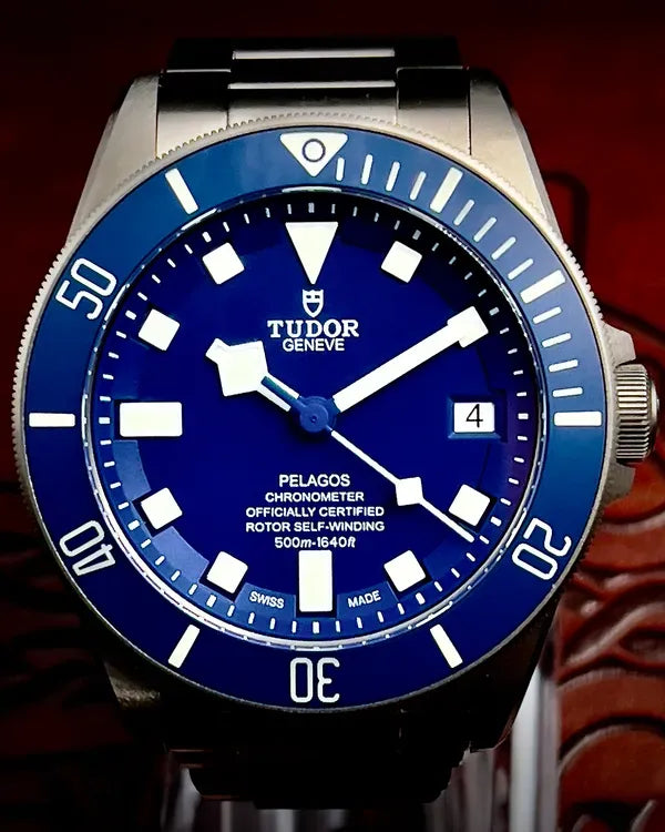 2025 Tudor Pelagos 42MM Blue Dial Titanium Bracelet (25600TB)