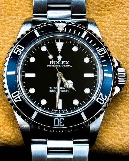 1997 (T Serial) Rolex Submariner No-Date 40MM Black Dial Oyster Bracelet (14060)