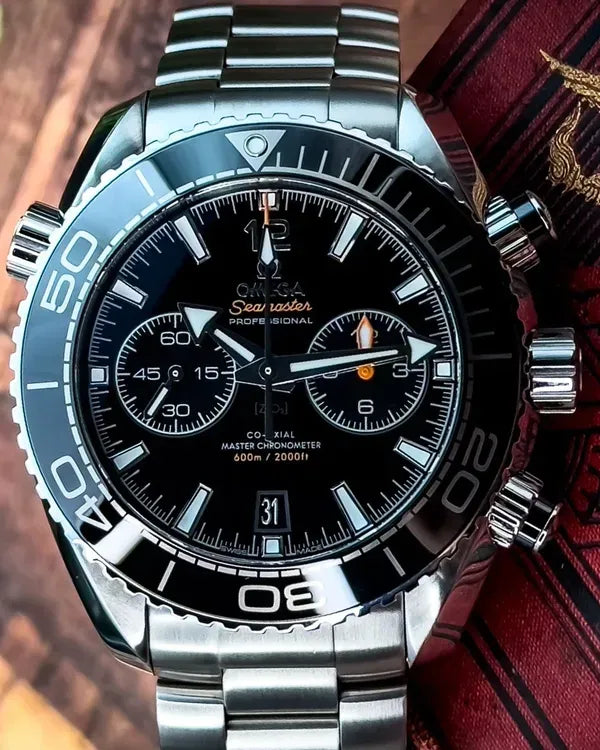 2023 Omega Seamaster Planet Ocean 600M 45.5MM Black Dial Steel Bracelet (215.30.46.51.01.001)