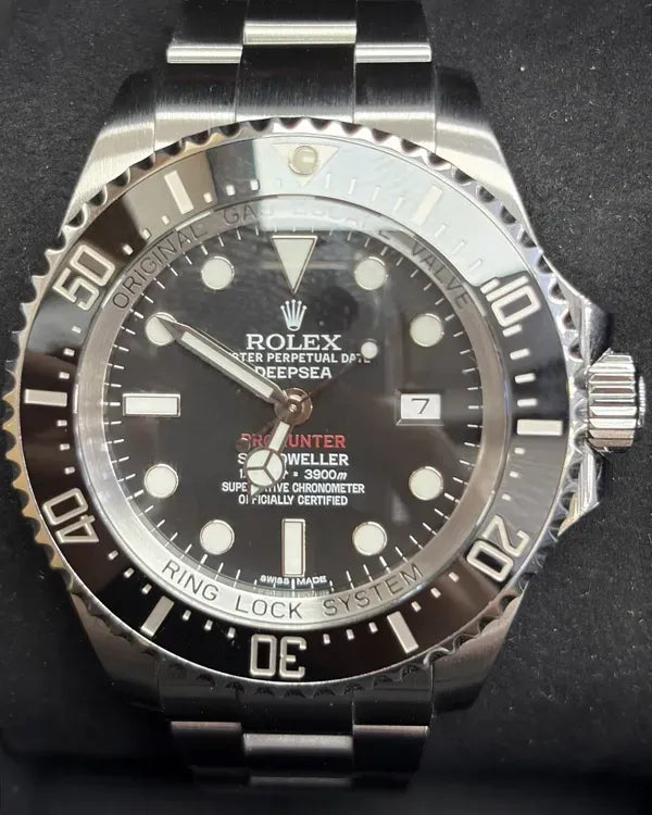 2014 Rolex Sea-Dweller Deepsea 44MM Black Dial Oyster Bracelet (116660)