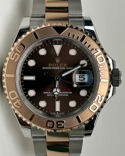 2023 Rolex Yacht-Master 40MM Chocolate Dial Two-Tone Oyster Bracelet (126621)