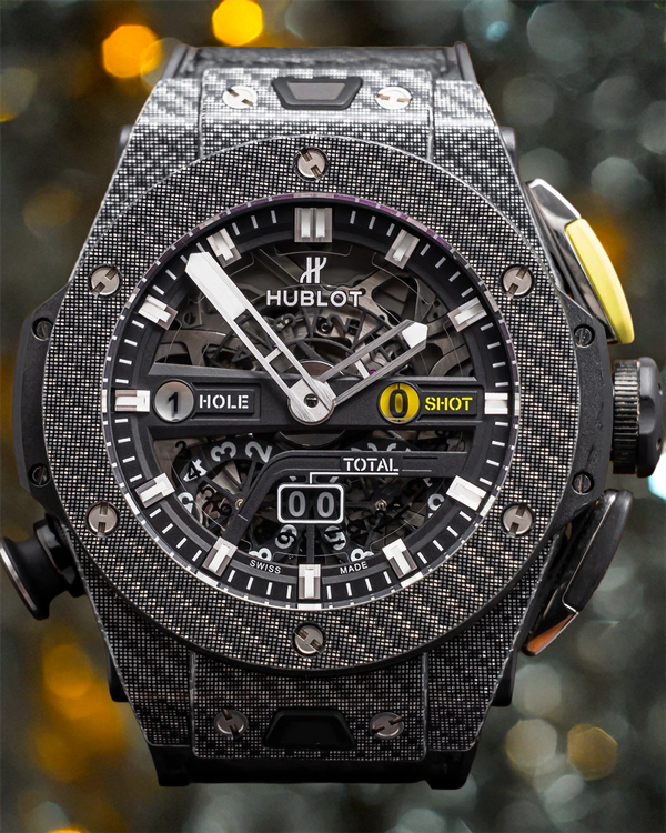 2021 Hublot Big Bang Unico Golf 45MM Skeleton Dial Rubber Strap (416.YT.1120.VR)