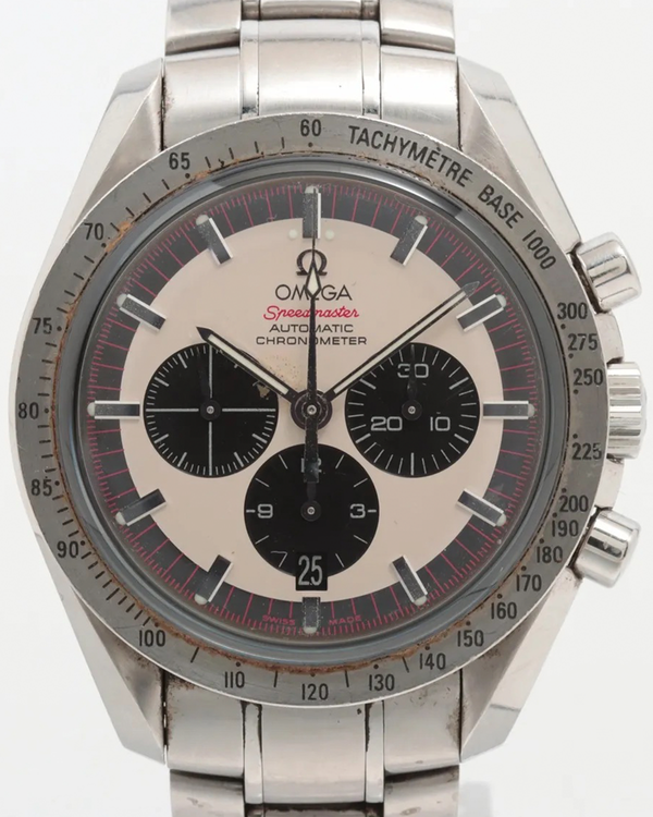 Omega Speedmaster "Michael Schumacher The Legend" L.E. 42MM White Dial Steel Bracelet (3559.32.00)