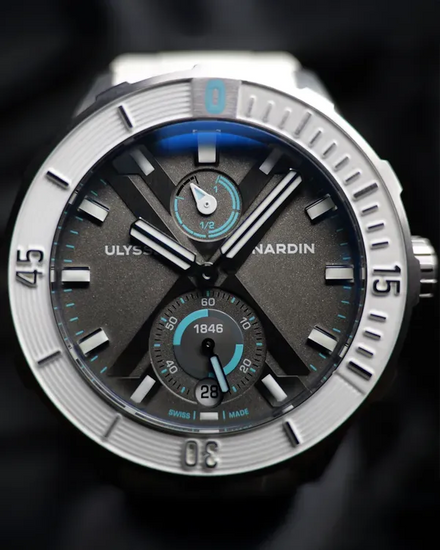 2020 Ulysse Nardin Diver X Antarctica L. E. 44MM Grey Dial Rubber Strap (1183-170LE-3/90-ANT)