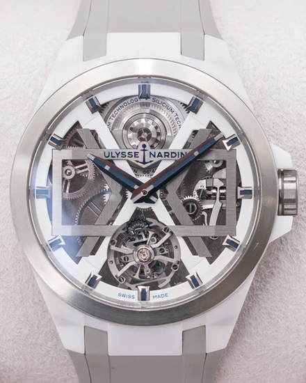 2020 Ulysse Nardin Blast Tourbillon 45MM Skeleton Dial Rubber Strap (1723-400)