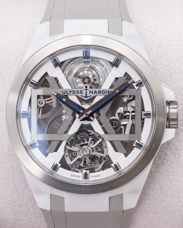 2020 Ulysse Nardin Blast Tourbillon 45MM Skeleton Dial Rubber Strap (1723-400)