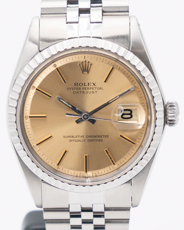 Rolex Datejust 36MM Champagne Dial Jubilee Bracelet (1603)