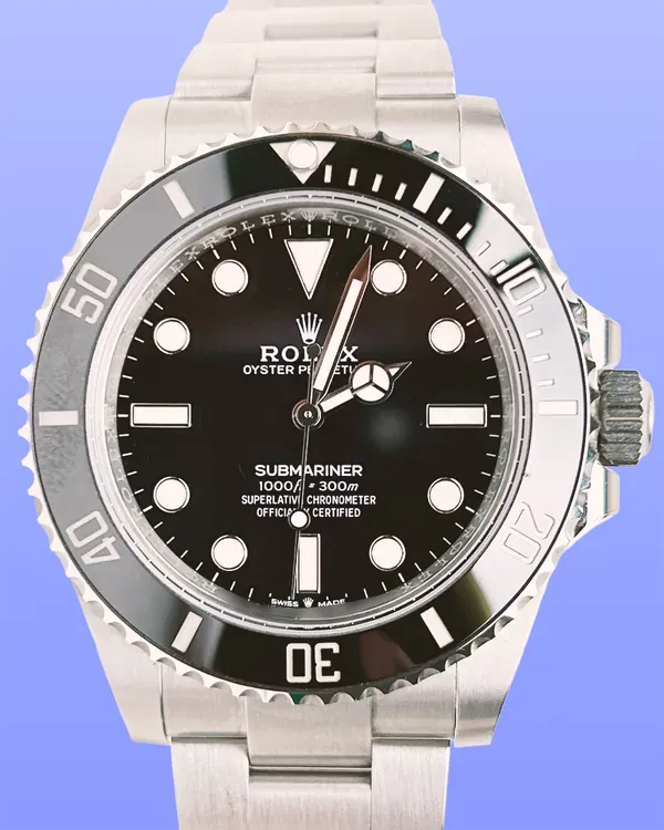 2025 Rolex Submariner No-Date 41MM Black Dial Oyster Bracelet (124060)