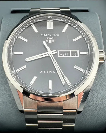 Tag Heuer Carrera 41MM Black Dial Steel Bracelet (WBN2010.BA0640)