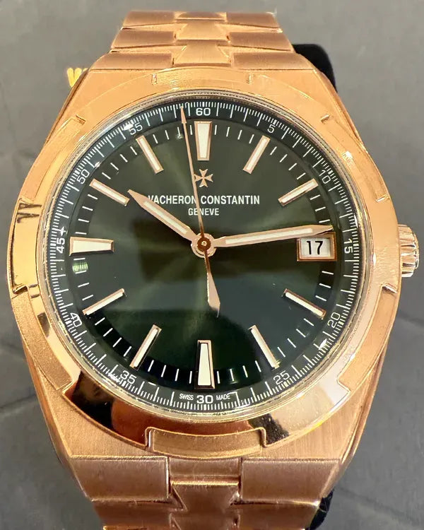 2024 Vacheron Constantin Overseas 41MM Green Dial Rose Gold Bracelet (4520V/210R-B967)