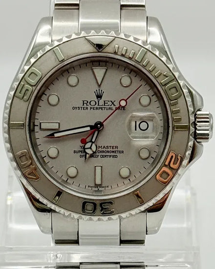 2005 Rolex Yacht-Master 40MM Silver Dial Oyster Bracelet (16622)
