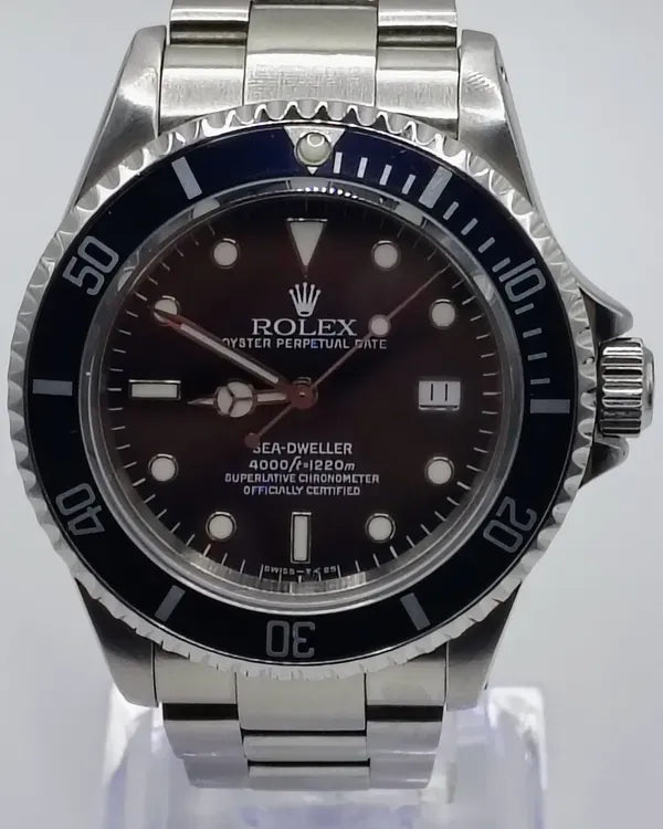 Rolex Sea-Dweller 4000 40MM Black Dial Oyster Bracelet (16600)