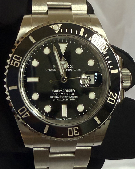 2024 Rolex Submariner Date 41MM Black Dial Oyster Bracelet (126610LN)