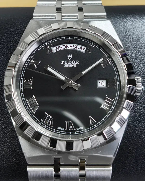 No Reserve - 2025 Tudor Royal 41MM Black Dial Steel Bracelet (28600)