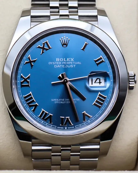 2025 Rolex Datejust 41MM Blue Dial Jubilee Bracelet (126300)