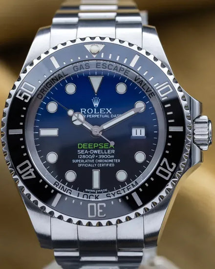 2014 Rolex Sea-Dweller Deepsea "James Cameron" 44MM Blue Dial Oyster Bracelet (116660)