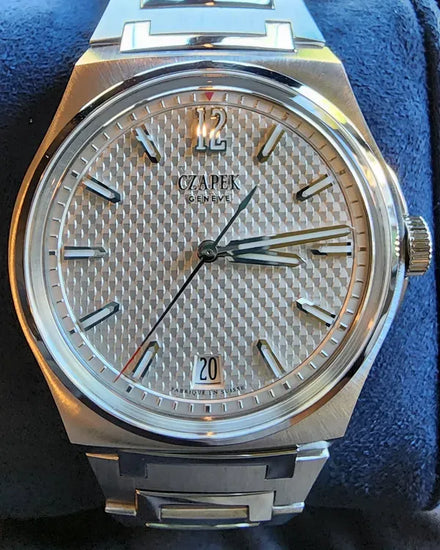 2023 Czapek & Cie Antarctique Passage de Drake 40.5MM White Dial Steel Bracelet (SXH5)