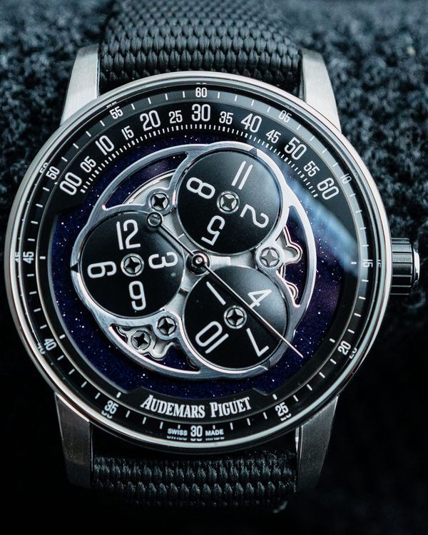 2024 Audemars Piguet Code 11.59 Star Wheel 41MM Aventurine Dial Textile Strap (15212NB.OO.A002KB.01)
